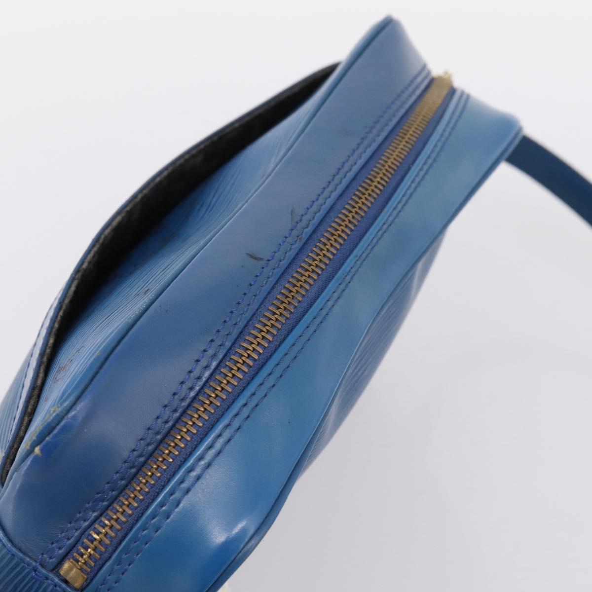 LOUIS VUITTON Epi Trocadero 23 Shoulder Bag Blue M52305 LV Auth 196855