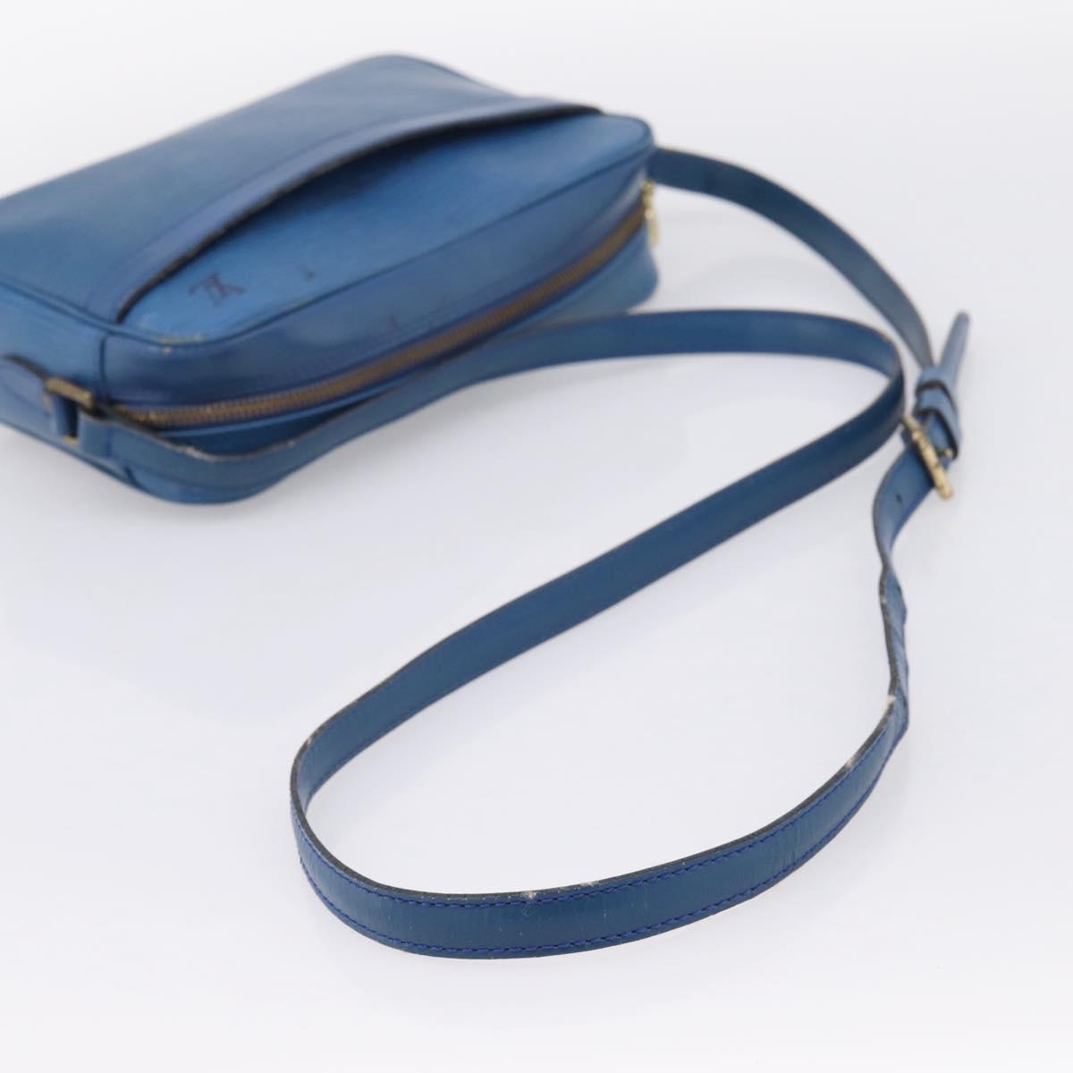 LOUIS VUITTON Epi Trocadero 23 Shoulder Bag Blue M52305 LV Auth 196855