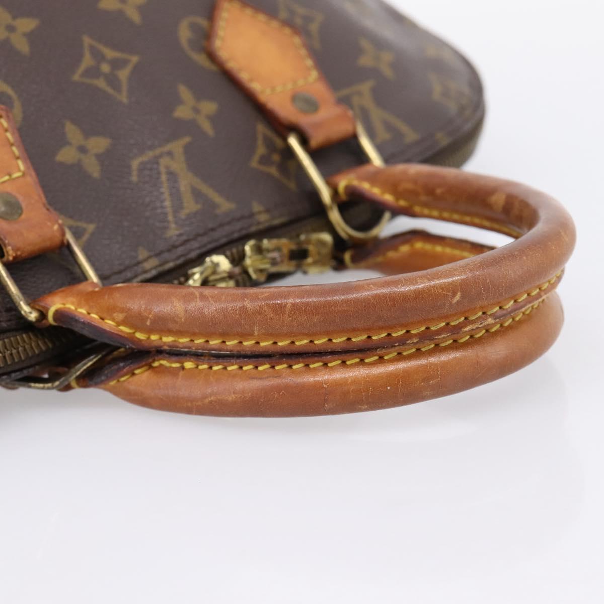 LOUIS VUITTON Monogram Alma PM Hand Bag M53151 LV Auth 196863