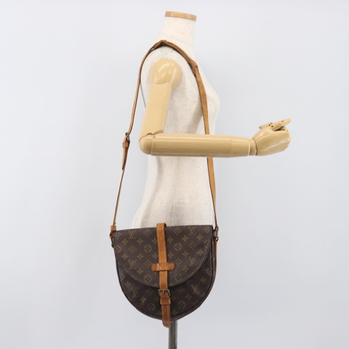 LOUIS VUITTON Monogram Chantilly GM Shoulder Bag M51232 LV Auth 196866