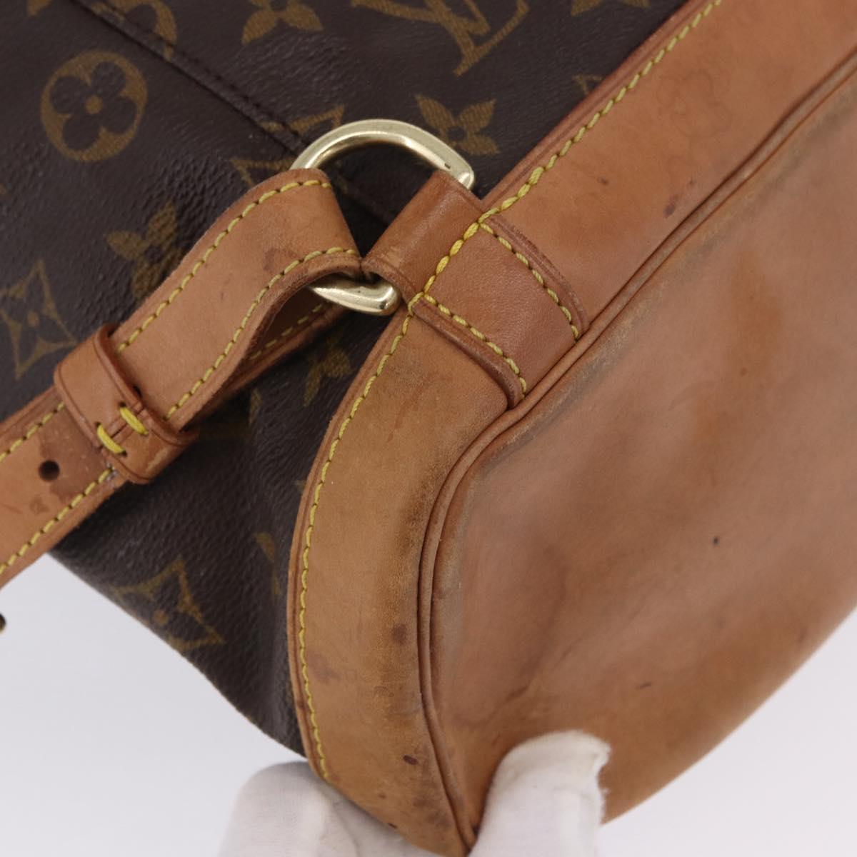 LOUIS VUITTON Monogram Montsouris GM Backpack M51135 LV Auth 196867