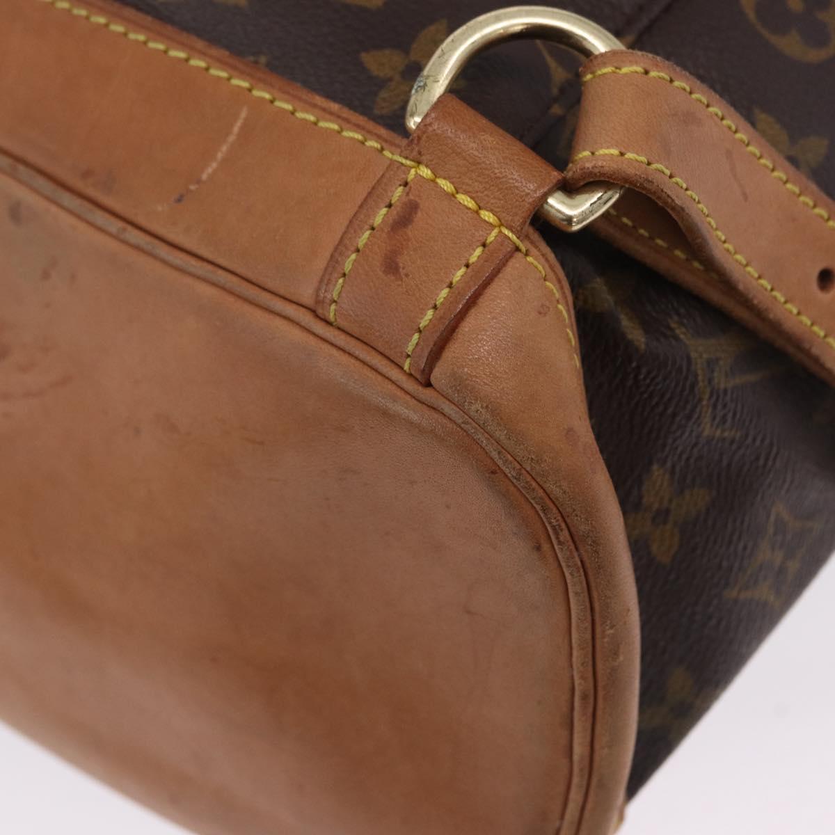 LOUIS VUITTON Monogram Montsouris GM Backpack M51135 LV Auth 196867