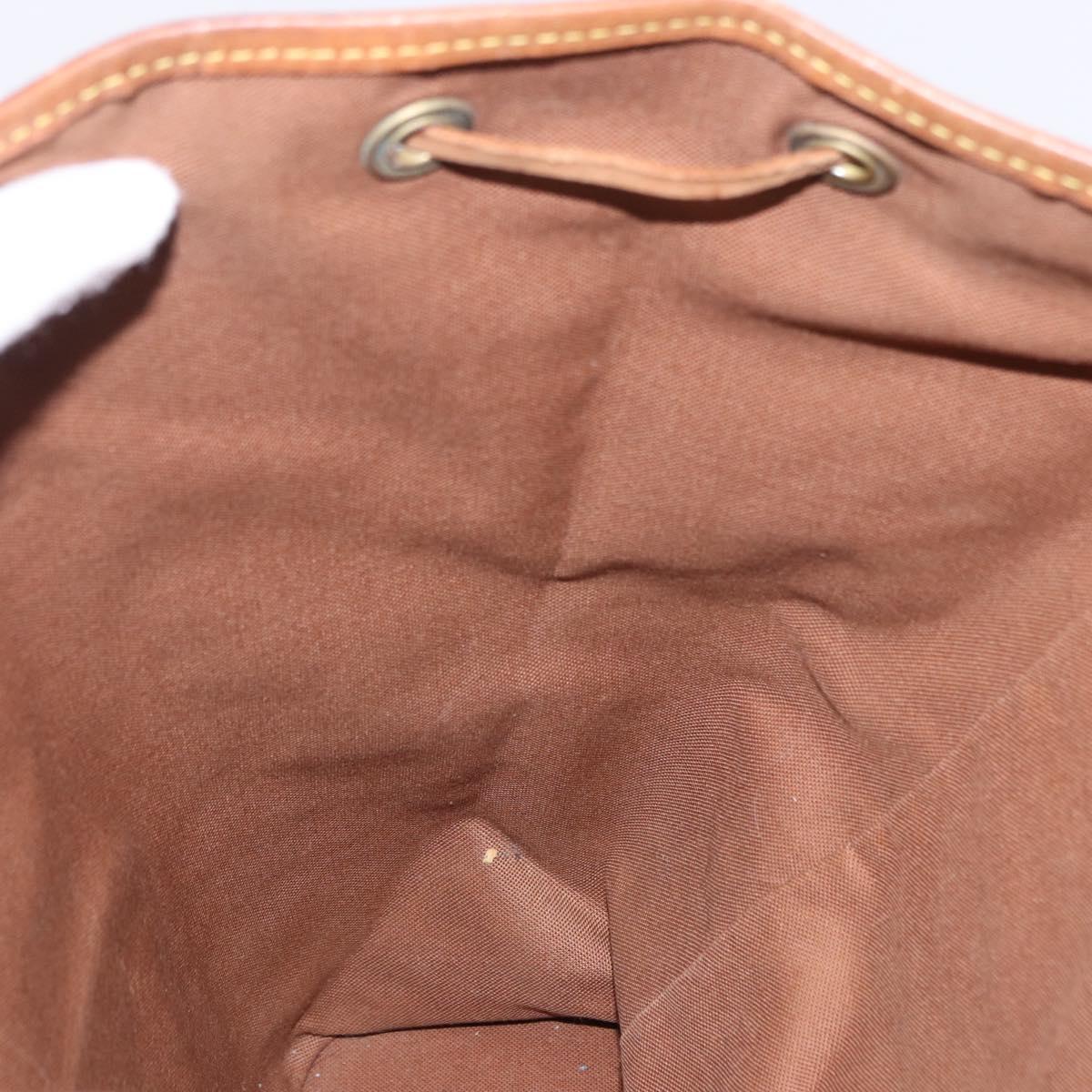 LOUIS VUITTON Monogram Montsouris GM Backpack M51135 LV Auth 196867