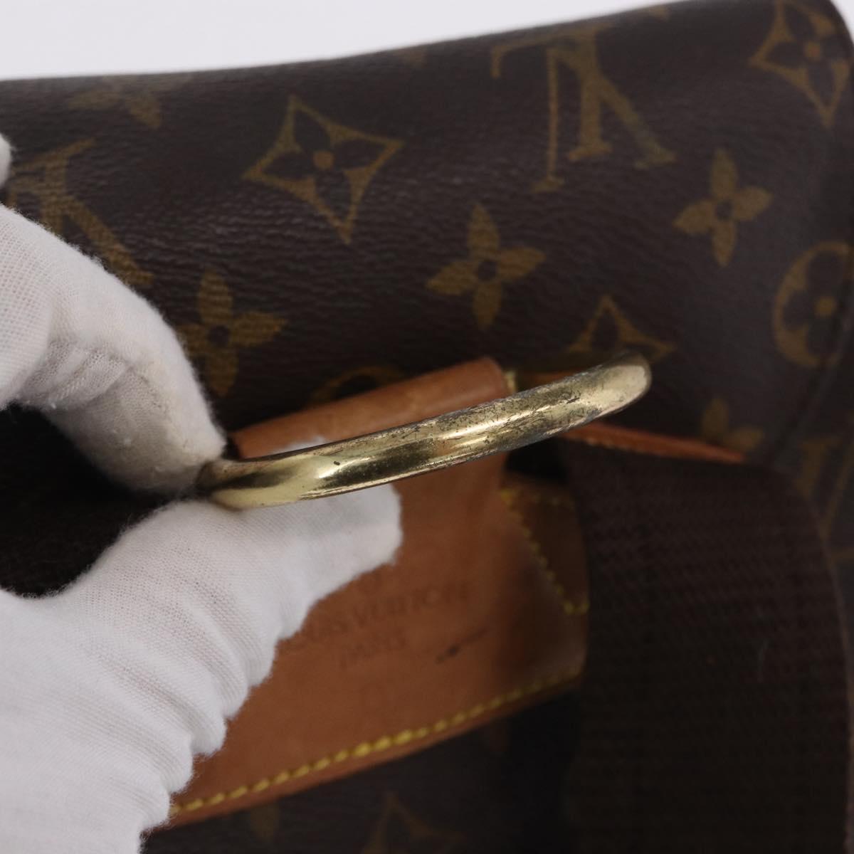 LOUIS VUITTON Monogram Montsouris GM Backpack M51135 LV Auth 196867