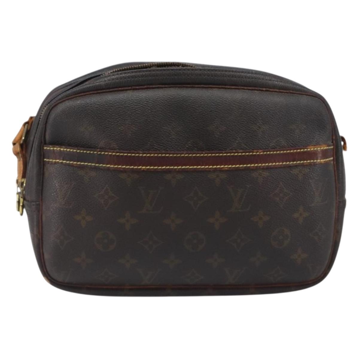 LOUIS VUITTON Monogram Reporter PM Shoulder Bag M45254 LV Auth 196869