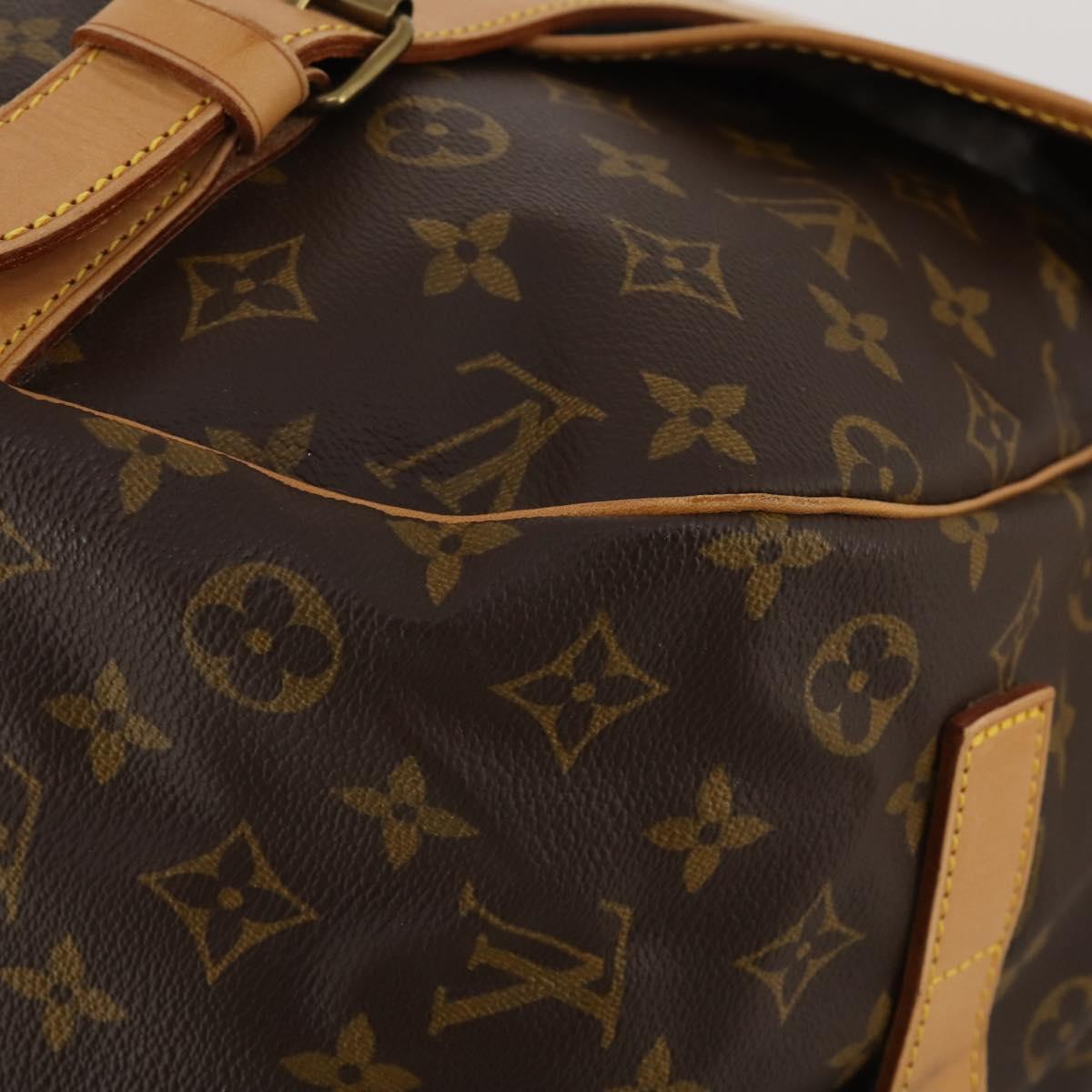 LOUIS VUITTON Monogram Saumur 43 Shoulder Bag M42252 LV Auth 196870SAV
