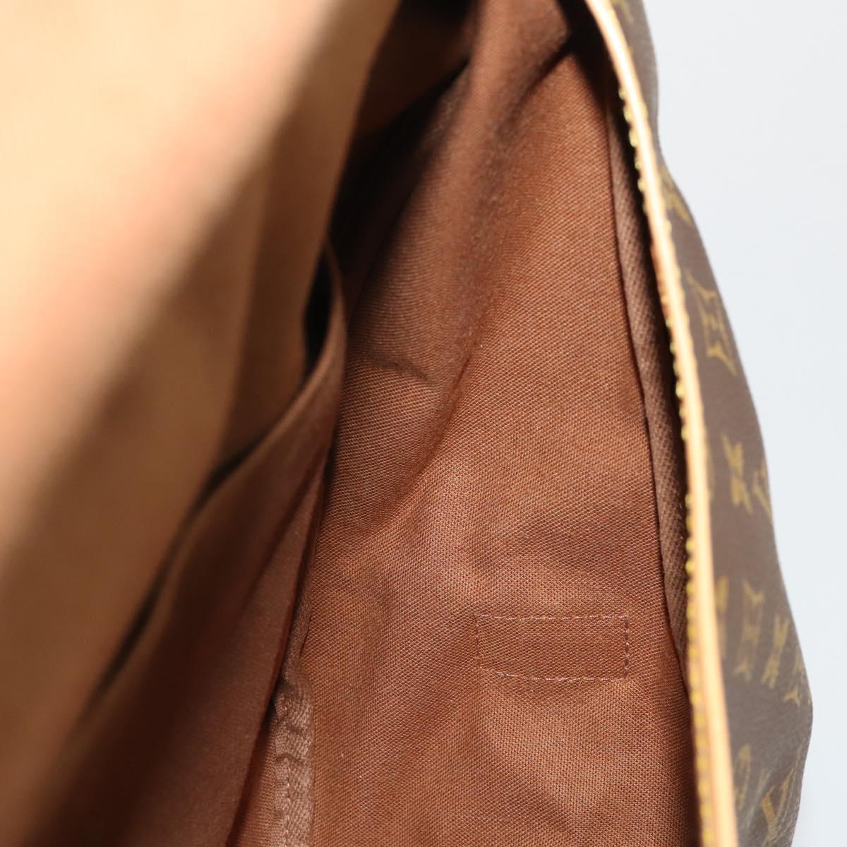 LOUIS VUITTON Monogram Saumur 43 Shoulder Bag M42252 LV Auth 196870SAV