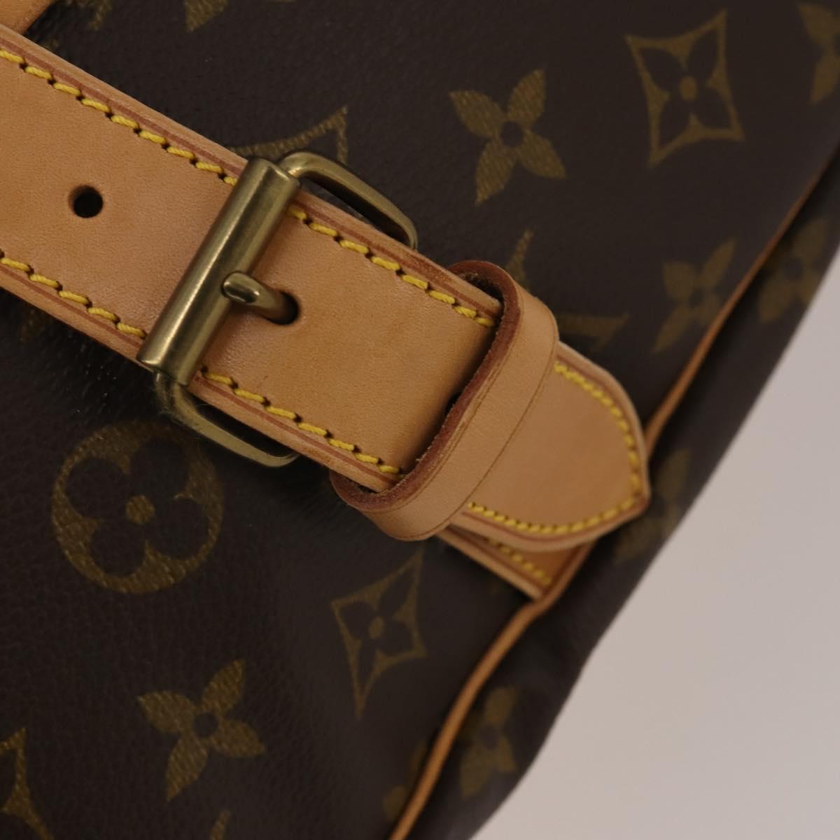 LOUIS VUITTON Monogram Saumur 43 Shoulder Bag M42252 LV Auth 196870SAV