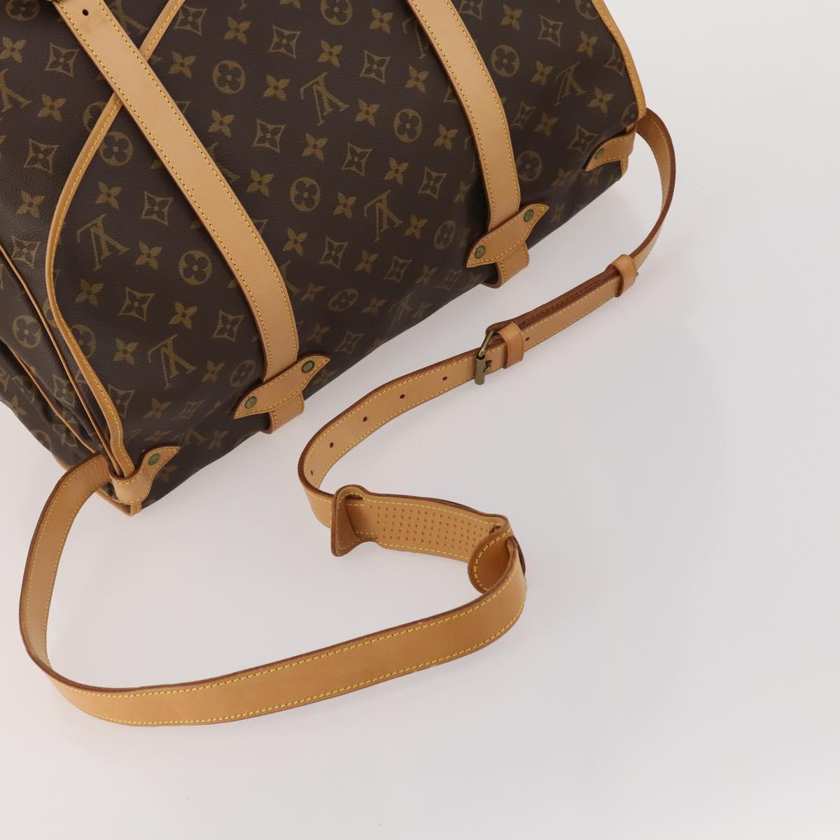 LOUIS VUITTON Monogram Saumur 43 Shoulder Bag M42252 LV Auth 196870SAV