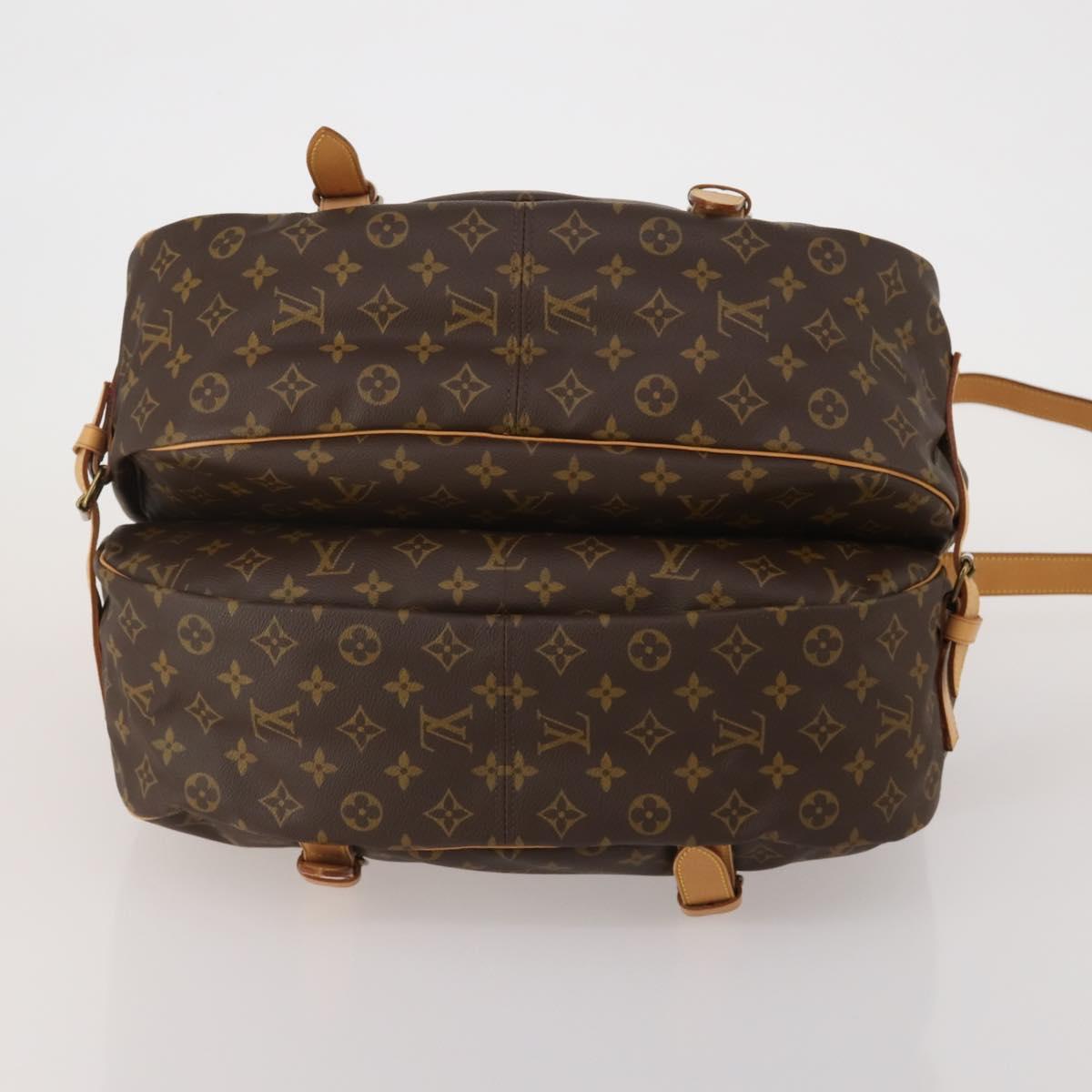 LOUIS VUITTON Monogram Saumur 43 Shoulder Bag M42252 LV Auth 196870SAV