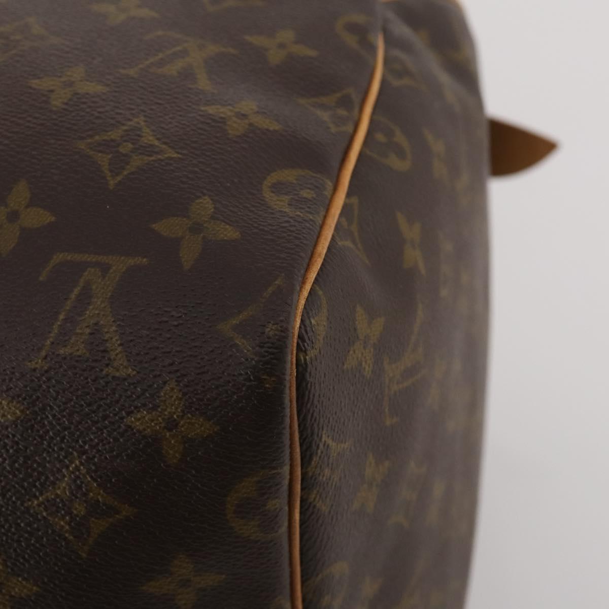 LOUIS VUITTON Monogram Keepall 55 Boston Bag M41424 LV Auth 196871V