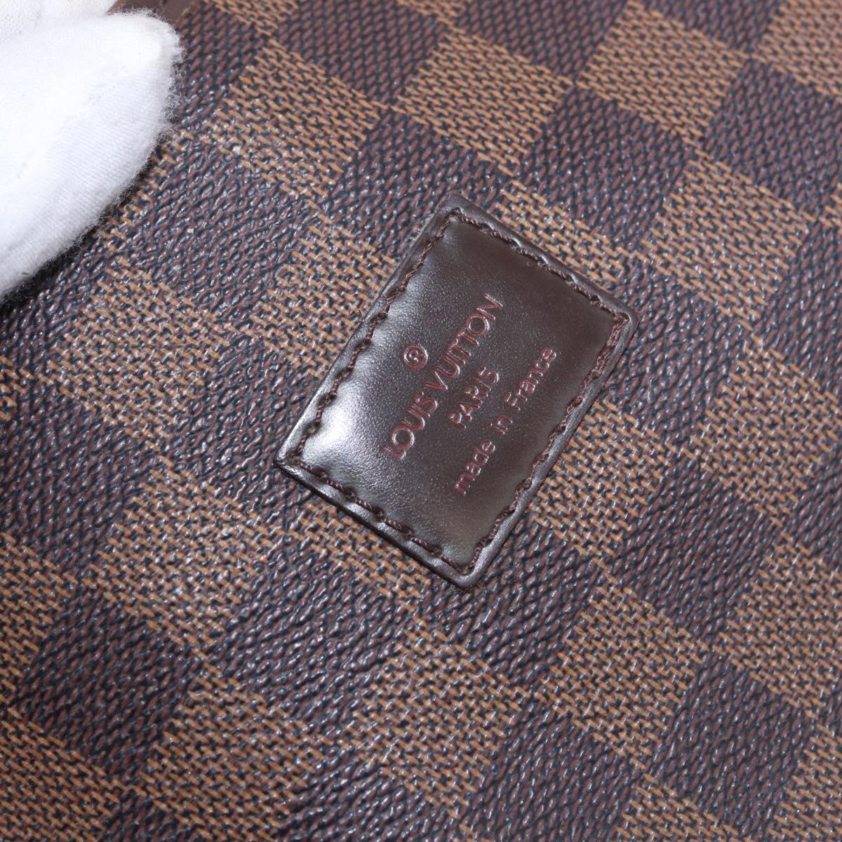 LOUIS VUITTON Damier Ebene Saumur 30 Shoulder Bag SPO N48081 LV Auth 196874