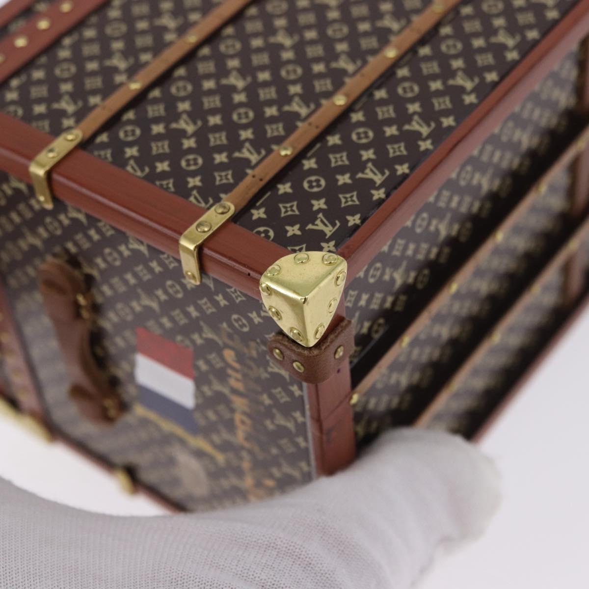 LOUIS VUITTON Monogram Miss France Paper Weight Brown M99408 LV Auth 196888A
