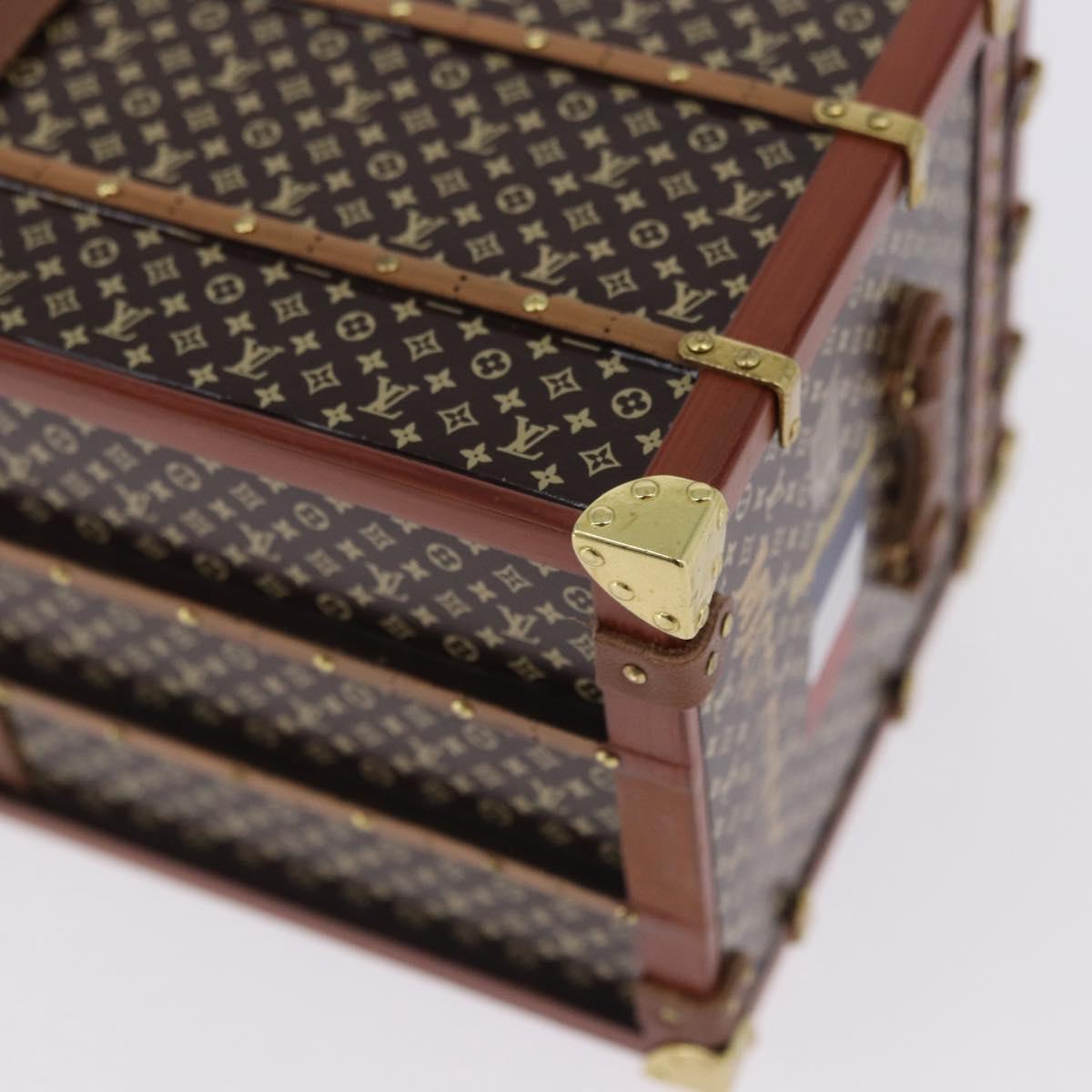LOUIS VUITTON Monogram Miss France Paper Weight Brown M99408 LV Auth 196888A