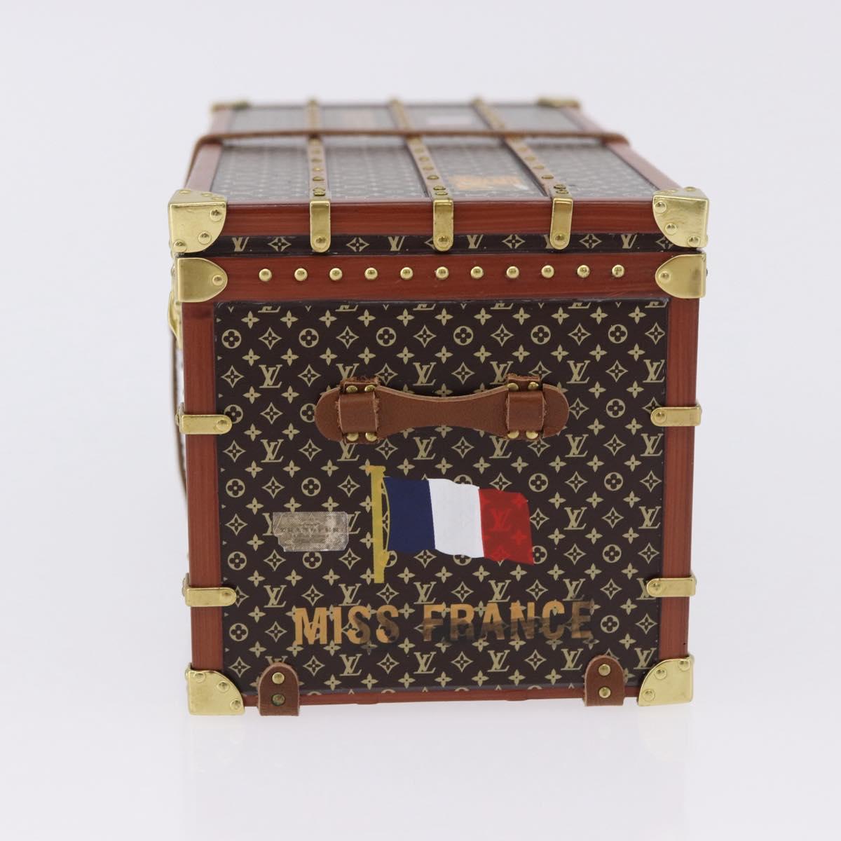 LOUIS VUITTON Monogram Miss France Paper Weight Brown M99408 LV Auth 196888A