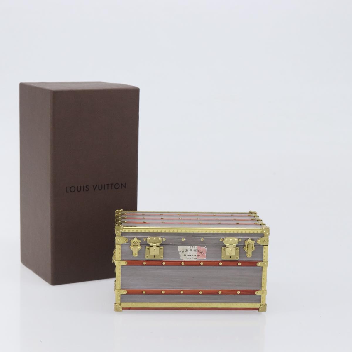 LOUIS VUITTON Minimal Gin Clayette Paper Weight metal Gray M99455 Auth 196890V