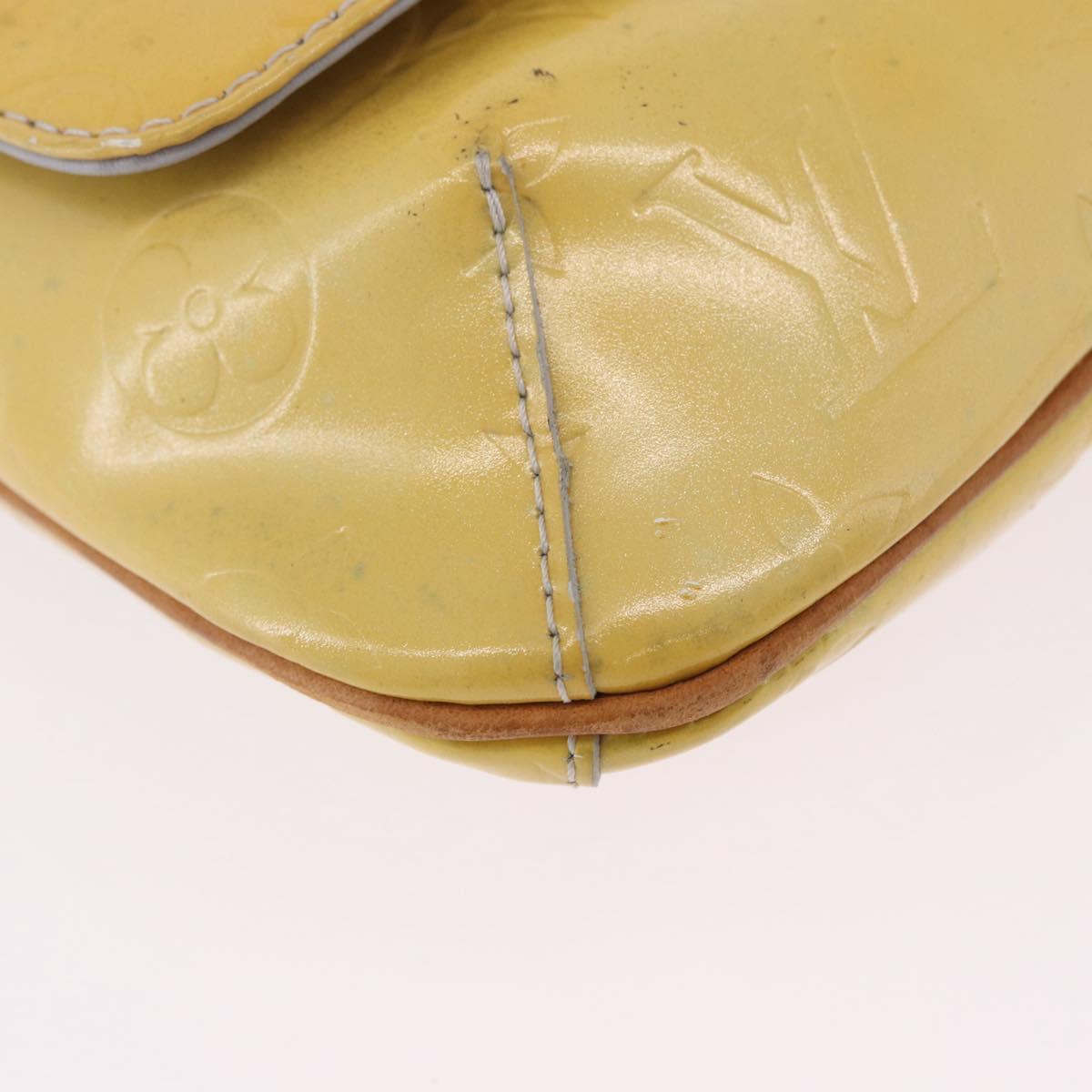 LOUIS VUITTON Monogram Vernis Thompson Street Bag Gris M91008 LV Auth 196902