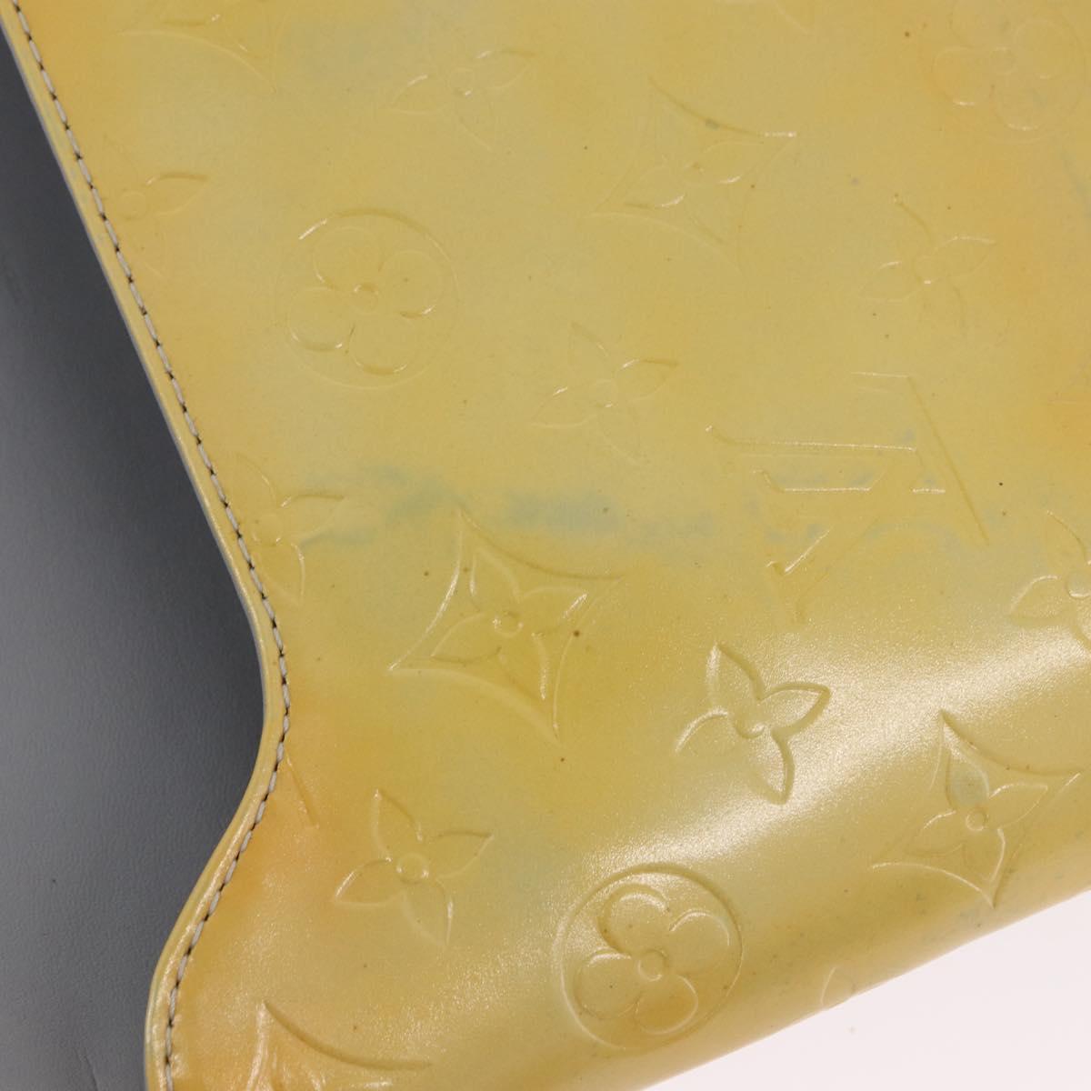 LOUIS VUITTON Monogram Vernis Thompson Street Bag Gris M91008 LV Auth 196902