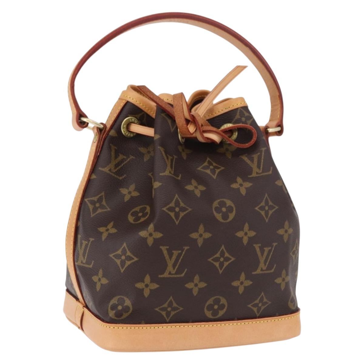 LOUIS VUITTON Monogram Noe BB Shoulder Bag M40817 LV Auth 196903SAV