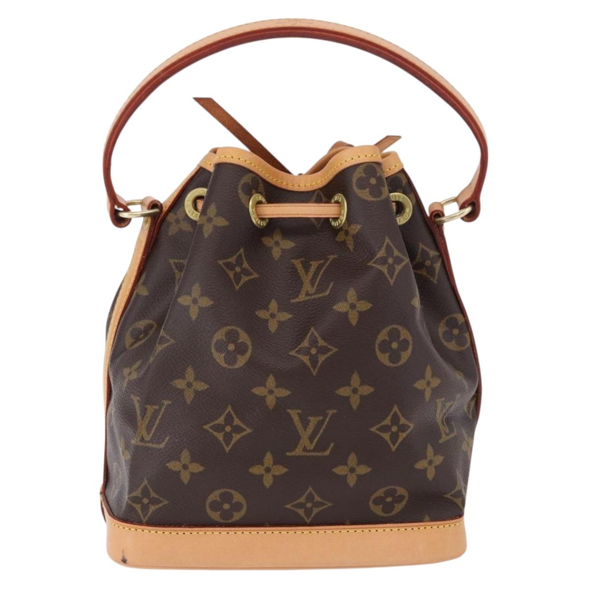 LOUIS VUITTON Monogram Noe BB Shoulder Bag M40817 LV Auth 196903SAV