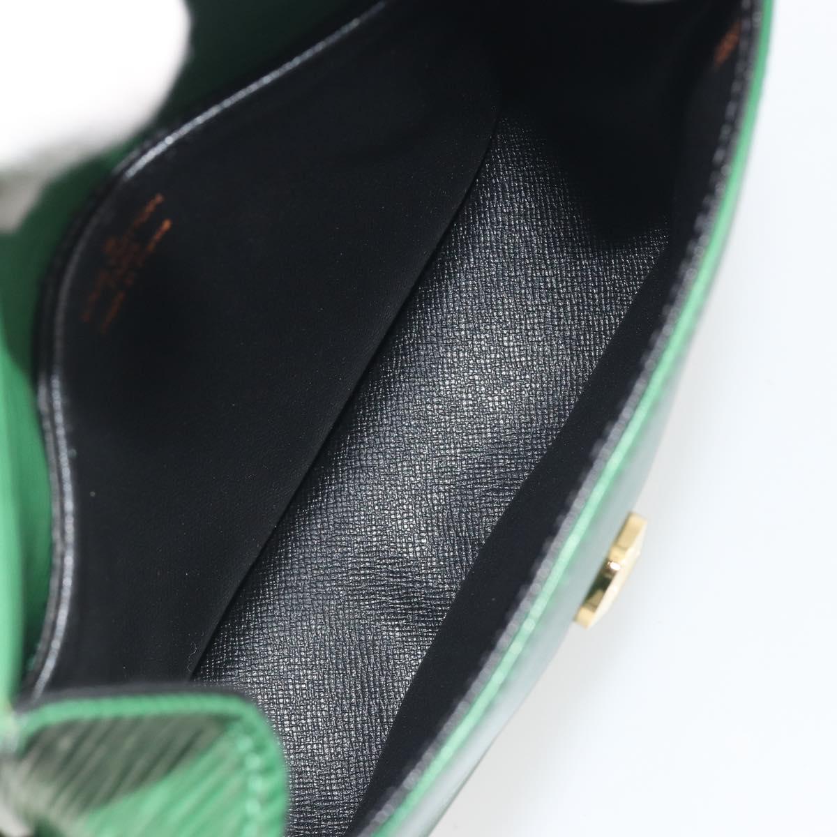 LOUIS VUITTON Epi Saint Cloud PM Shoulder Bag Green M52214 LV Auth 196906A