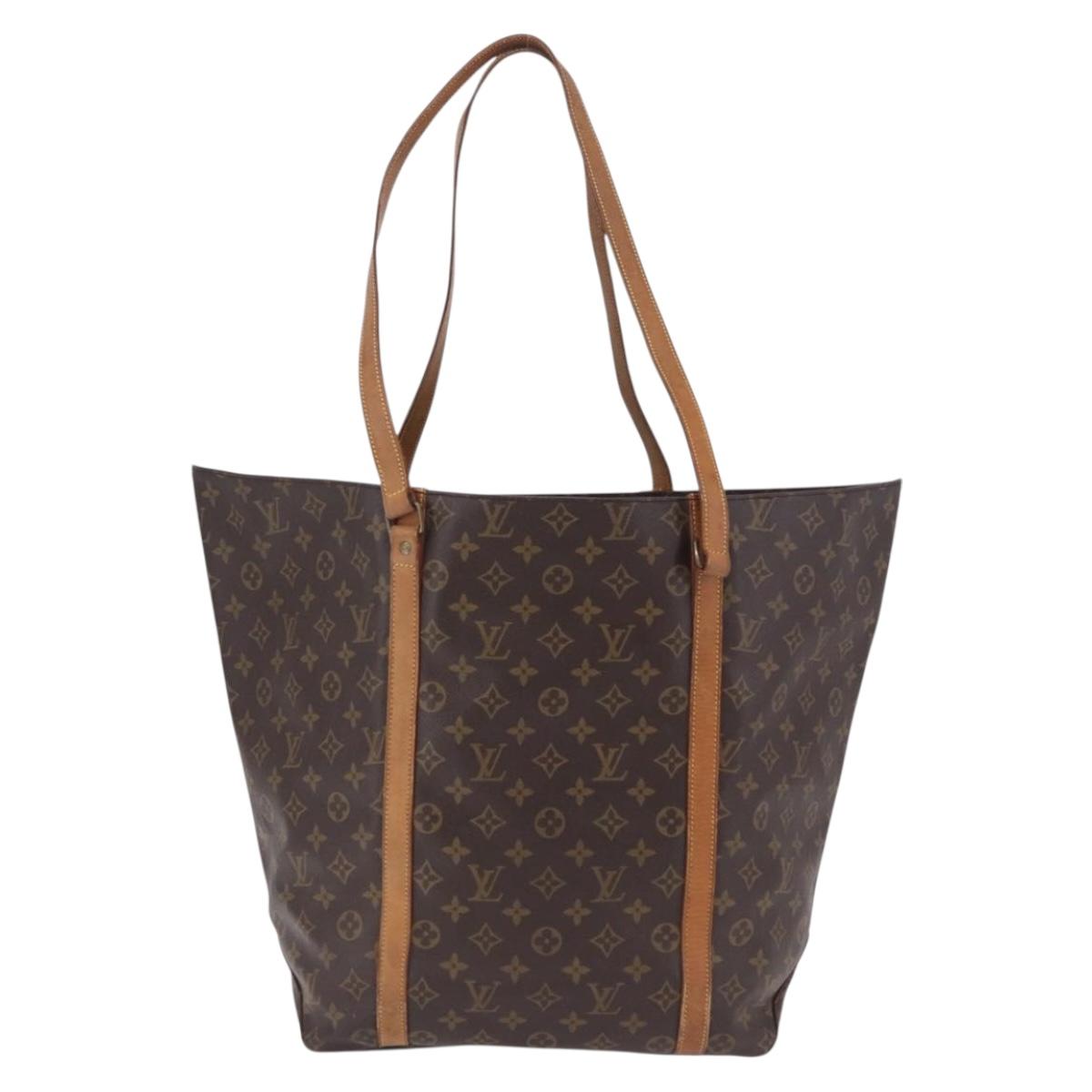 LOUIS VUITTON Monogram Sac Shopping GM Tote Bag M51110 LV Auth 196909A