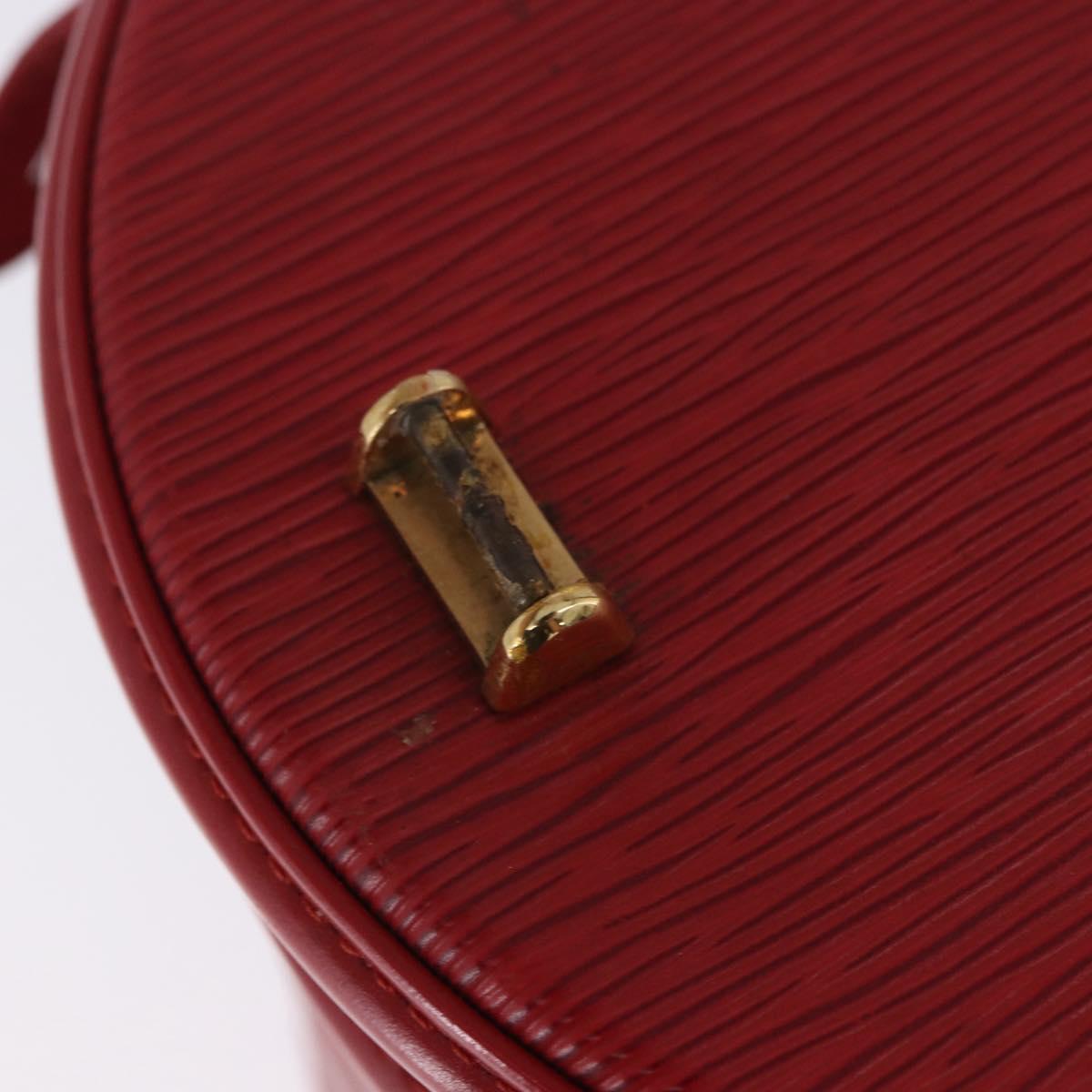 LOUIS VUITTON Epi Cannes Hand Bag Red M48037 LV Auth 196923