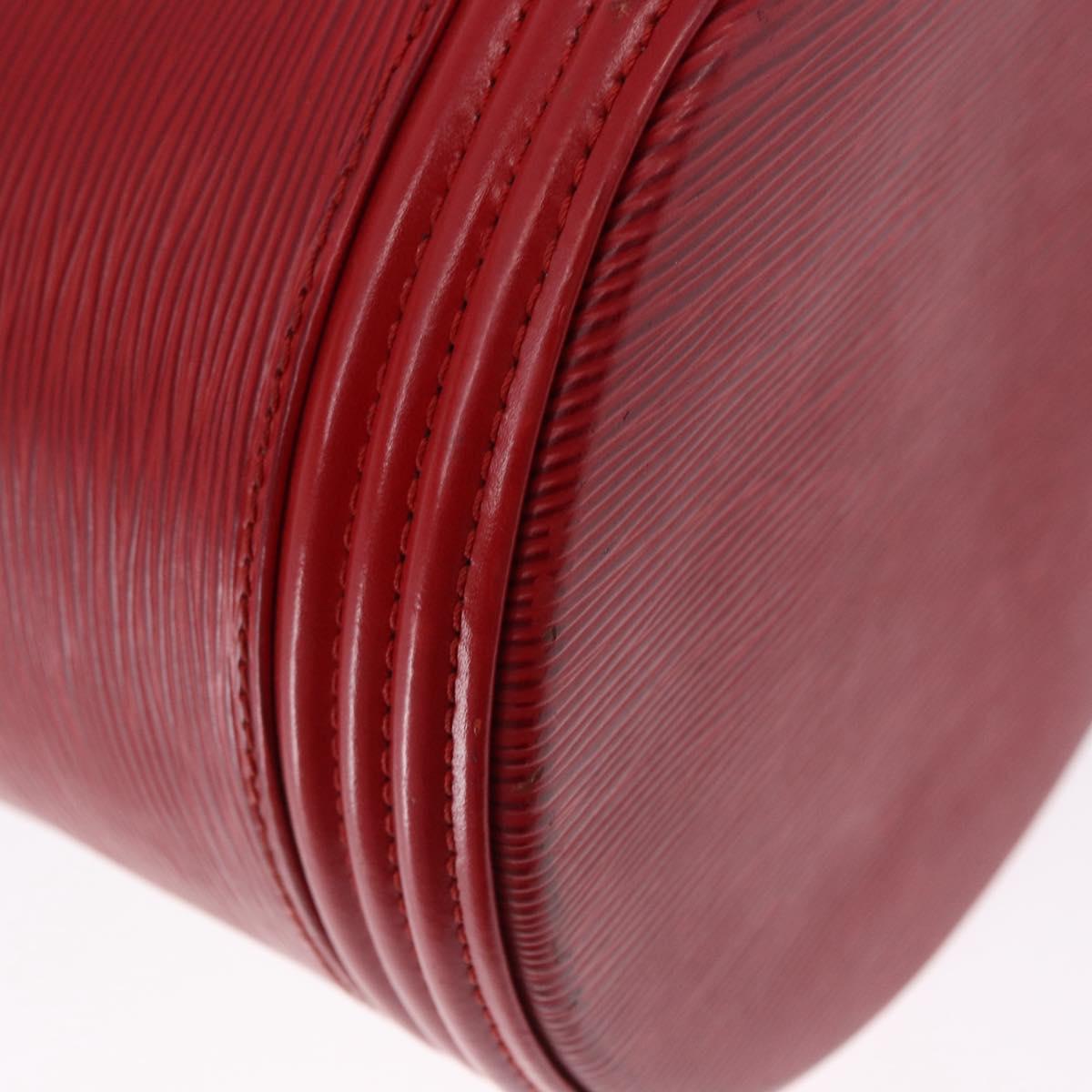 LOUIS VUITTON Epi Cannes Hand Bag Red M48037 LV Auth 196923