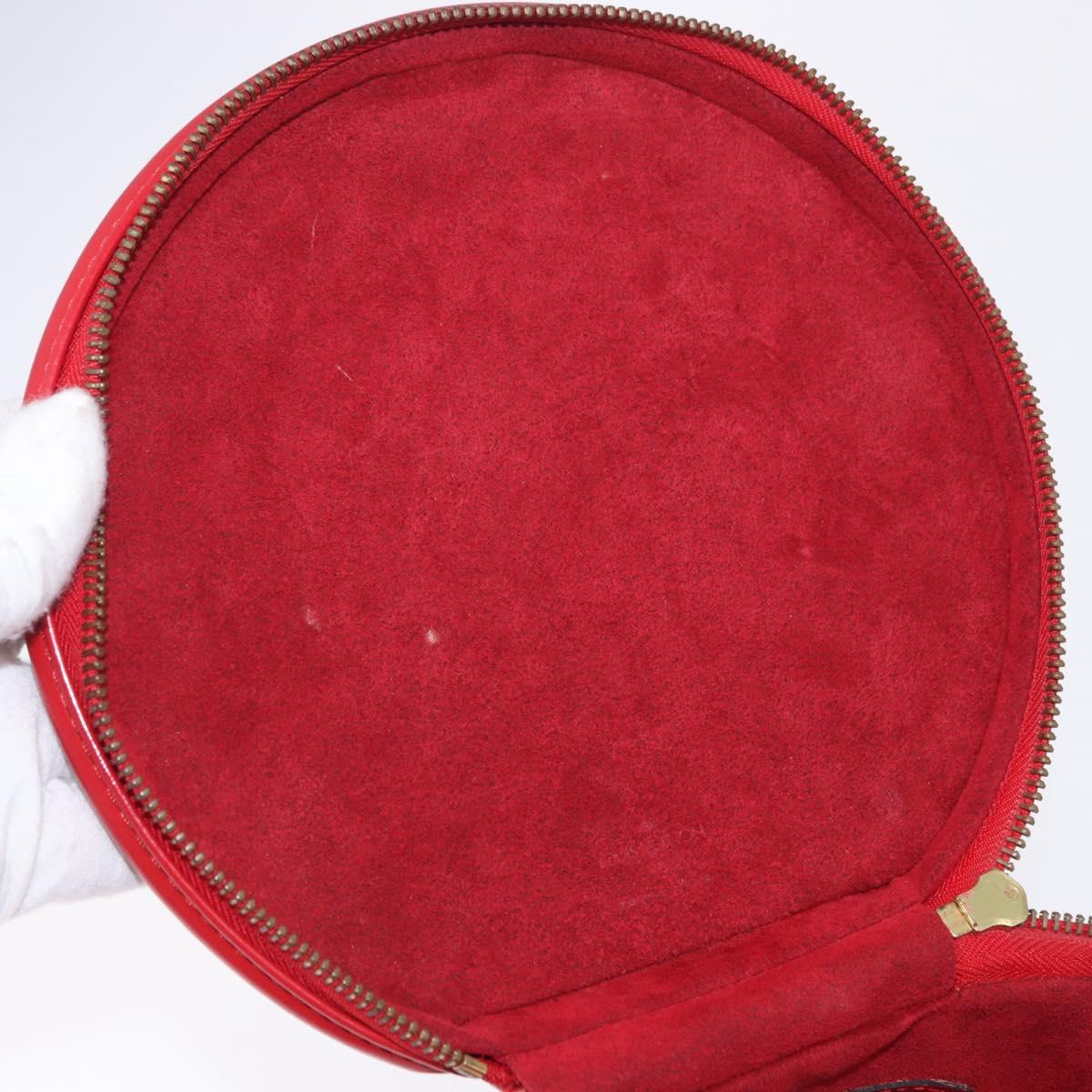 LOUIS VUITTON Epi Cannes Hand Bag Red M48037 LV Auth 196923