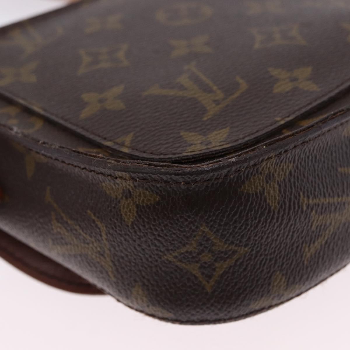 LOUIS VUITTON Monogram Saint Cloud PM Shoulder Bag M51244 LV Auth 196928