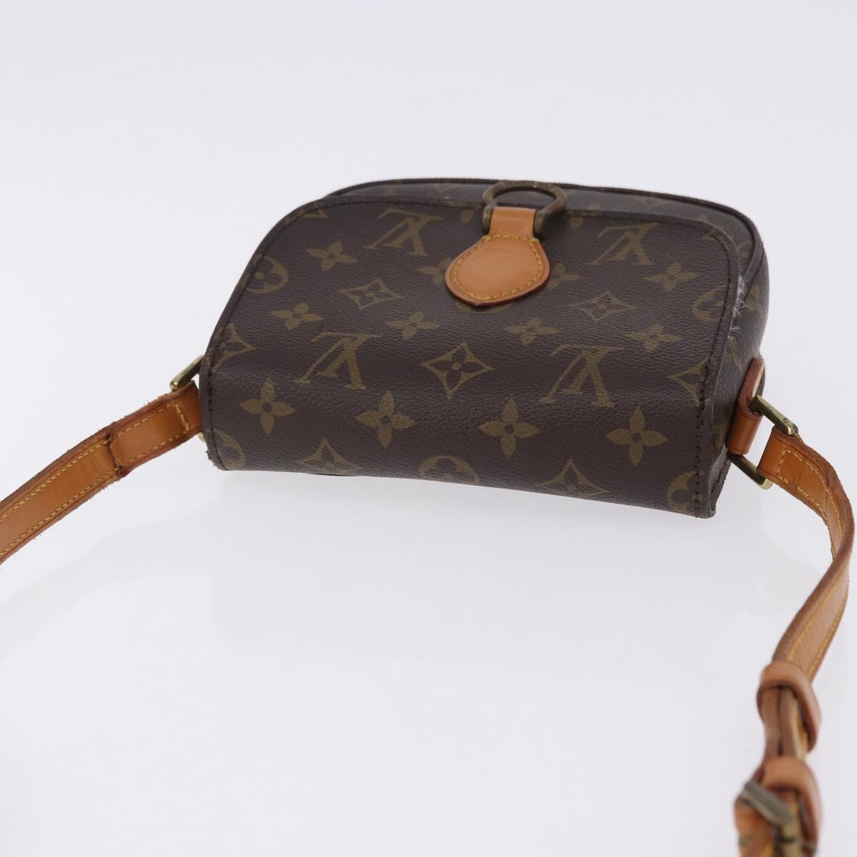 LOUIS VUITTON Monogram Saint Cloud PM Shoulder Bag M51244 LV Auth 196928