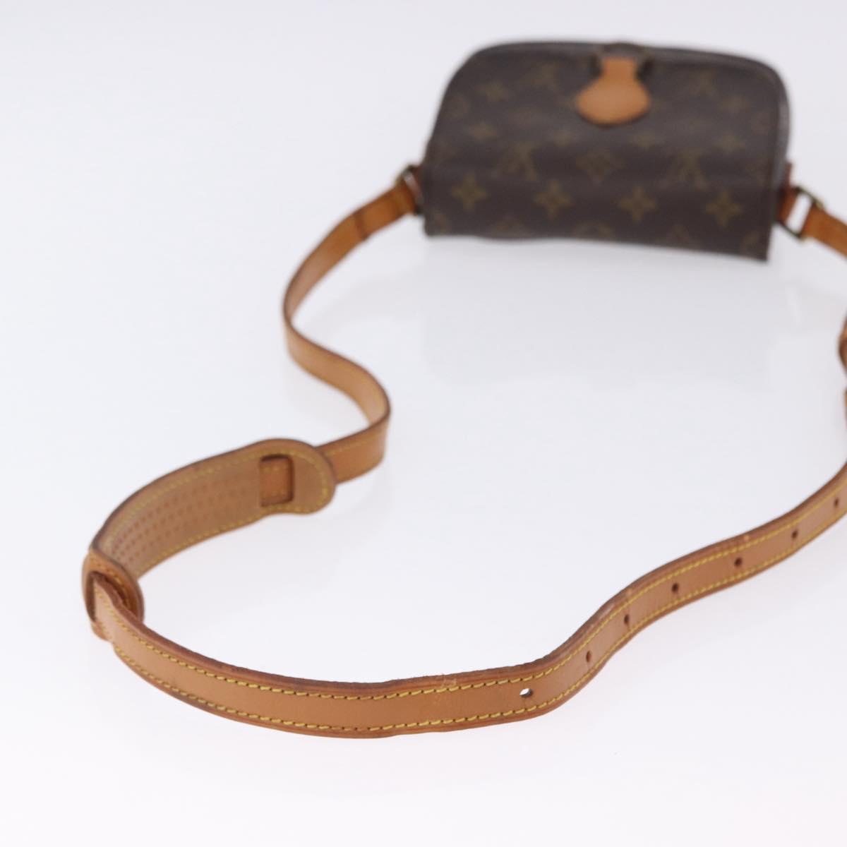 LOUIS VUITTON Monogram Saint Cloud PM Shoulder Bag M51244 LV Auth 196928