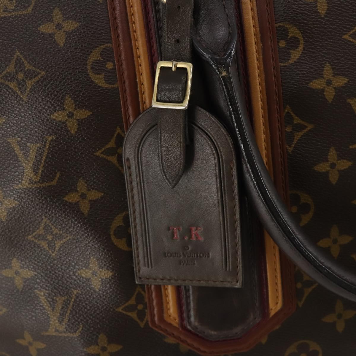 LOUIS VUITTON Monogram Bekia Anthracite Porte Documents Bag M95531 Auth 196929