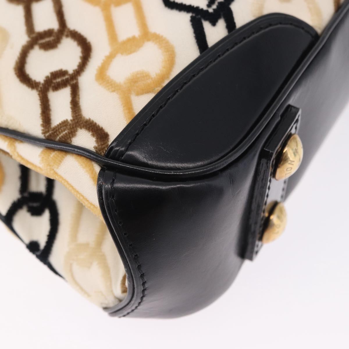 LOUIS VUITTON Monogram Charm Mini Linda Hand Bag Ivory LV Auth 196930M