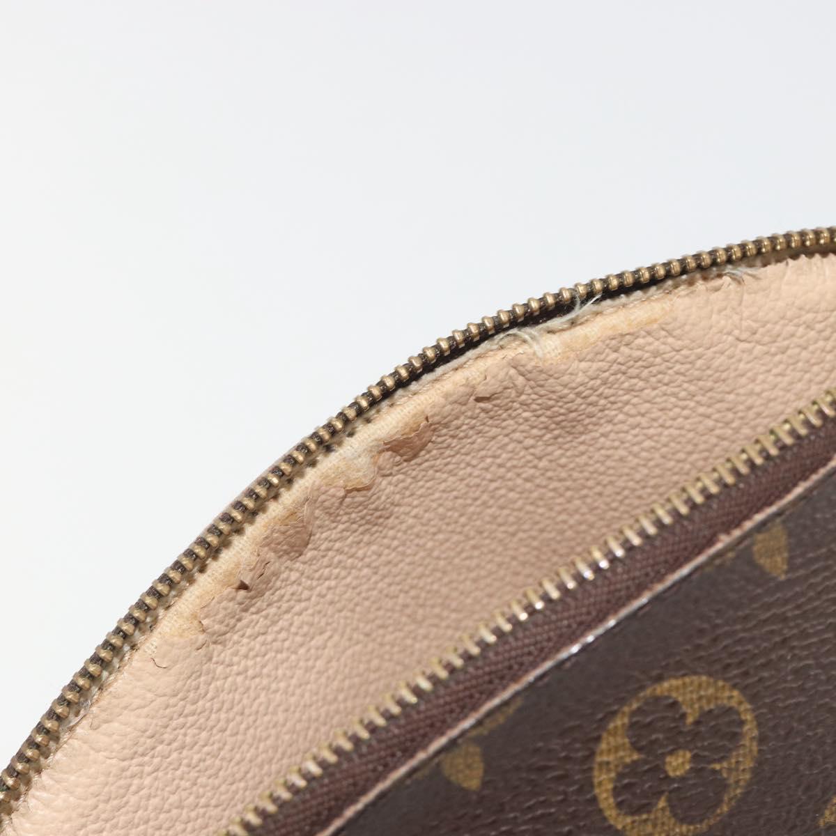LOUIS VUITTON Monogram Pochette Cosmetic PM Pouch M43998 LV Auth 196931