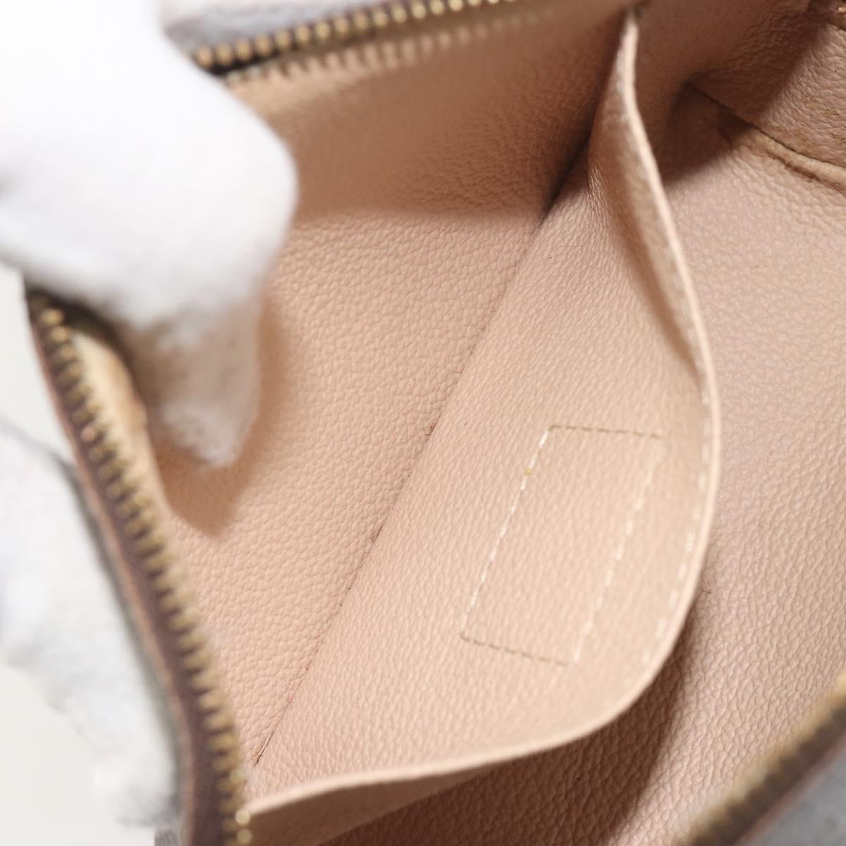 LOUIS VUITTON Monogram Pochette Cosmetic PM Pouch M43998 LV Auth 196931