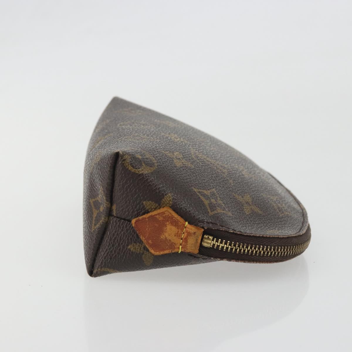 LOUIS VUITTON Monogram Pochette Cosmetic PM Pouch M43998 LV Auth 196931