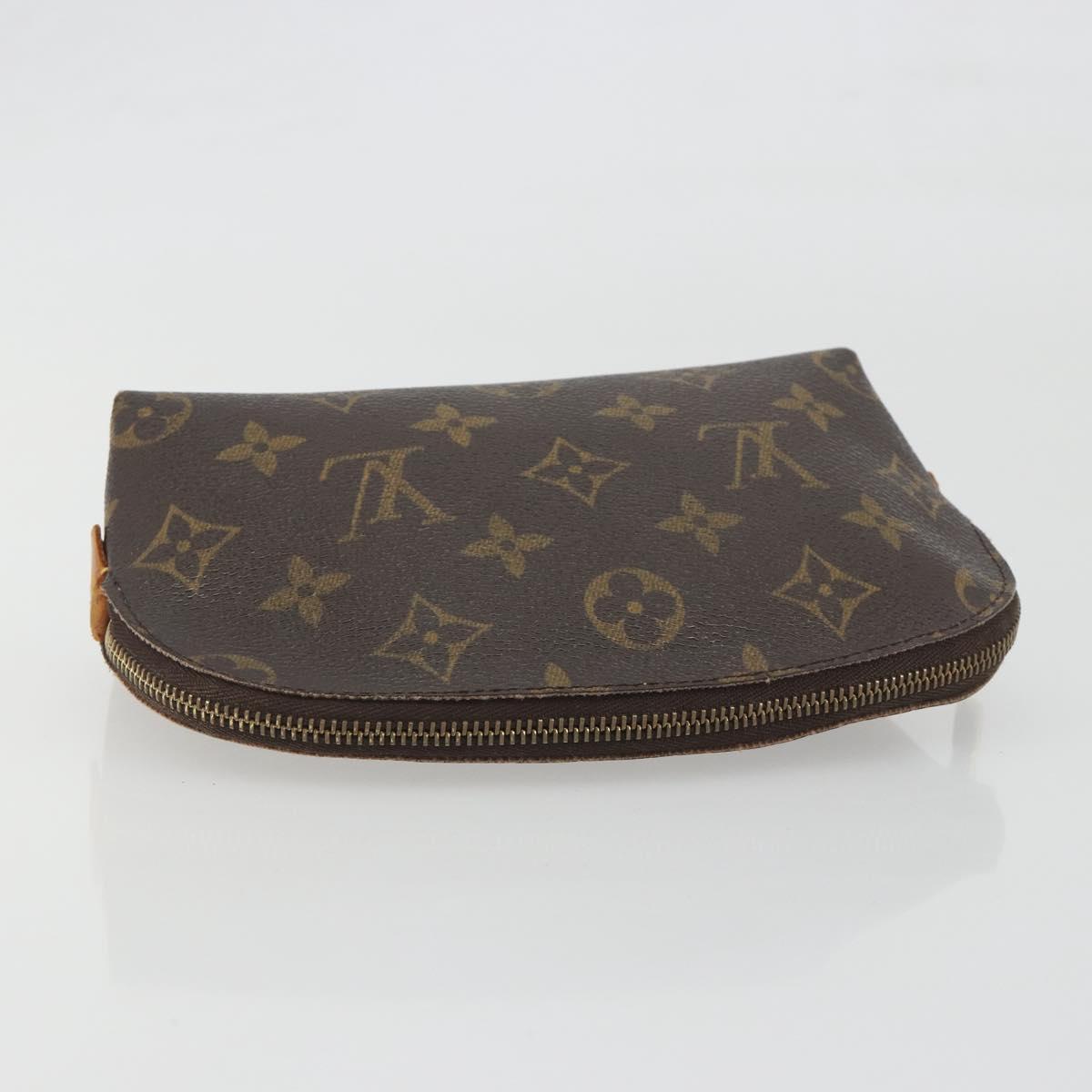 LOUIS VUITTON Monogram Pochette Cosmetic PM Pouch M43998 LV Auth 196931