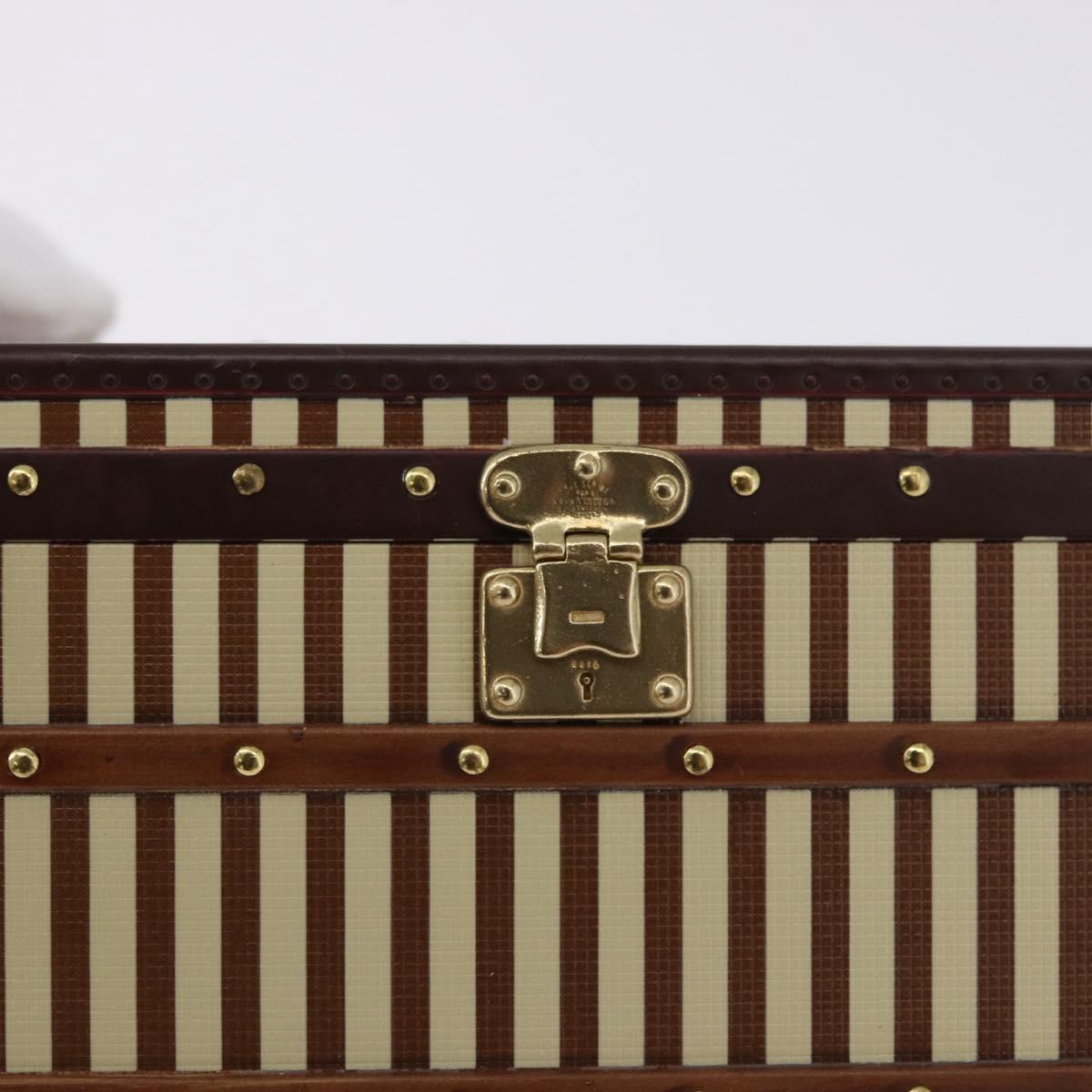 LOUIS VUITTON MALLE COURRIER 1888 Paper weight Beige Brown M99729 Auth 196934M