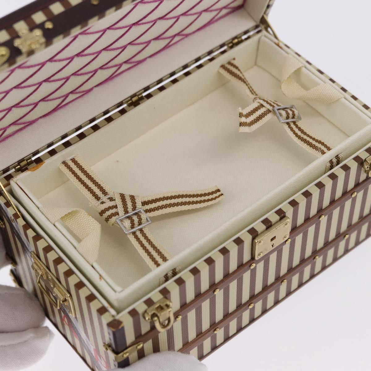LOUIS VUITTON MALLE COURRIER 1888 Paper weight Beige Brown M99729 Auth 196934M