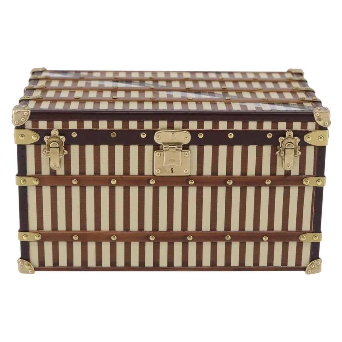 LOUIS VUITTON MALLE COURRIER 1888 Paper weight Beige Brown M99729 Auth 196934M