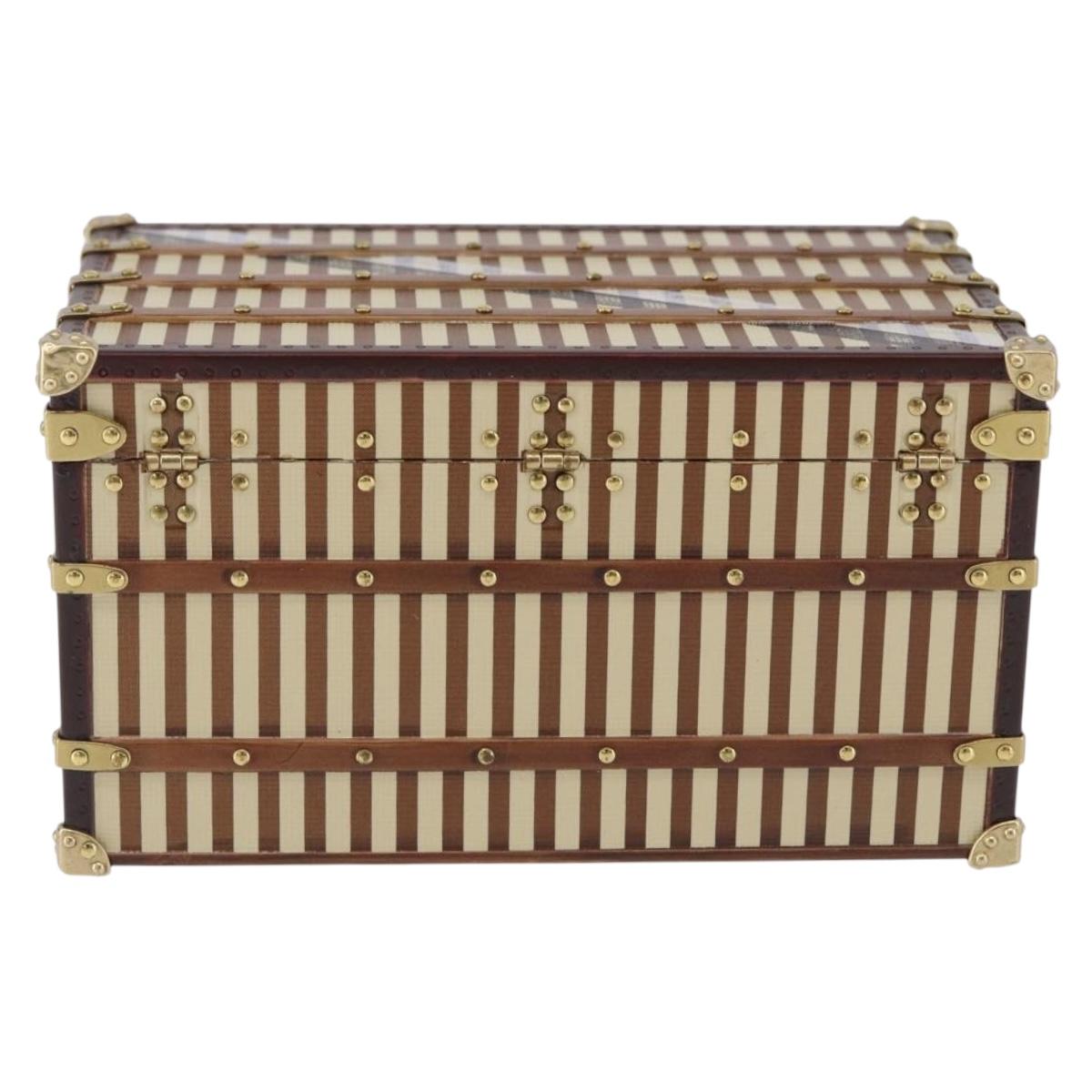 LOUIS VUITTON MALLE COURRIER 1888 Paper weight Beige Brown M99729 Auth 196934M