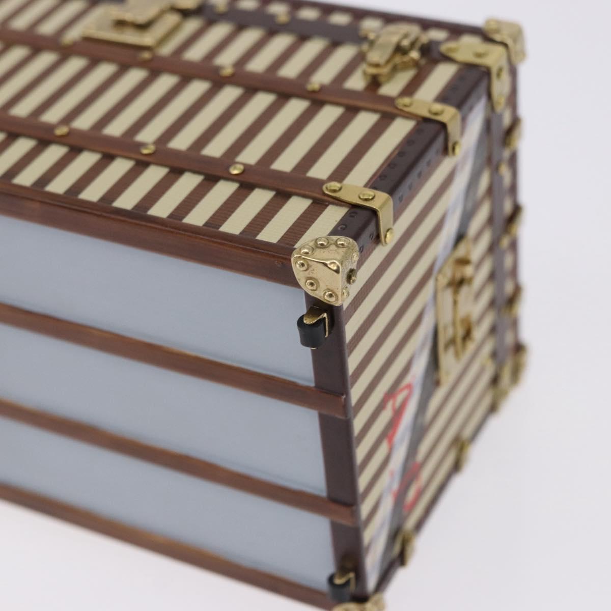LOUIS VUITTON MALLE COURRIER 1888 Paper weight Beige Brown M99729 Auth 196934M