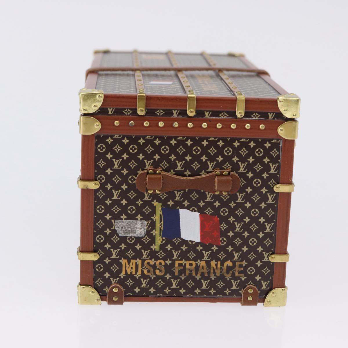 LOUIS VUITTON Miss France Paper Weight metal Brown M99408 LV Auth 196937A