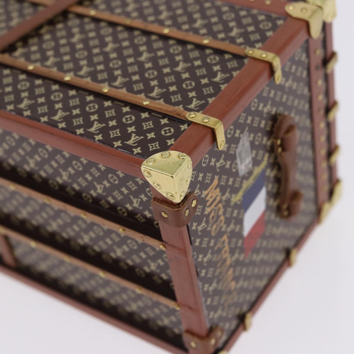 LOUIS VUITTON Miss France Paper Weight metal Brown M99408 LV Auth 196937A