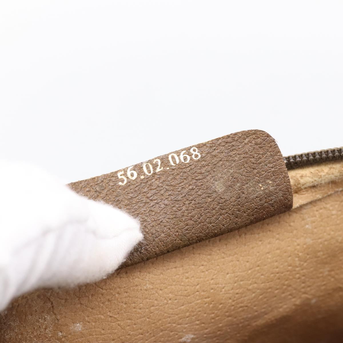 GUCCI GG Supreme Shoulder Bag PVC Beige Gold 56 02 068 Auth 196956