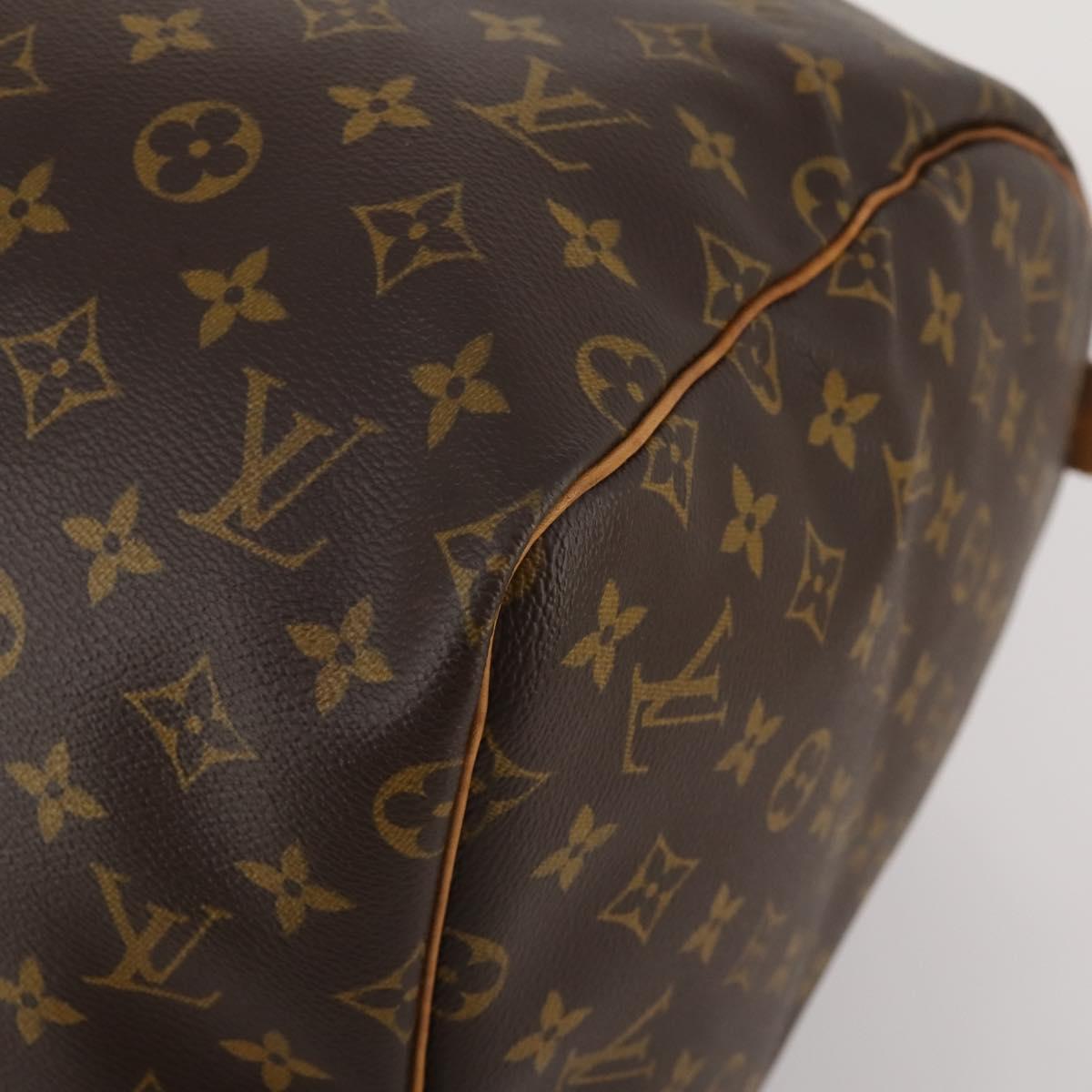 LOUIS VUITTON Monogram Keepall 55 Boston Bag M41424 LV Auth 196969V