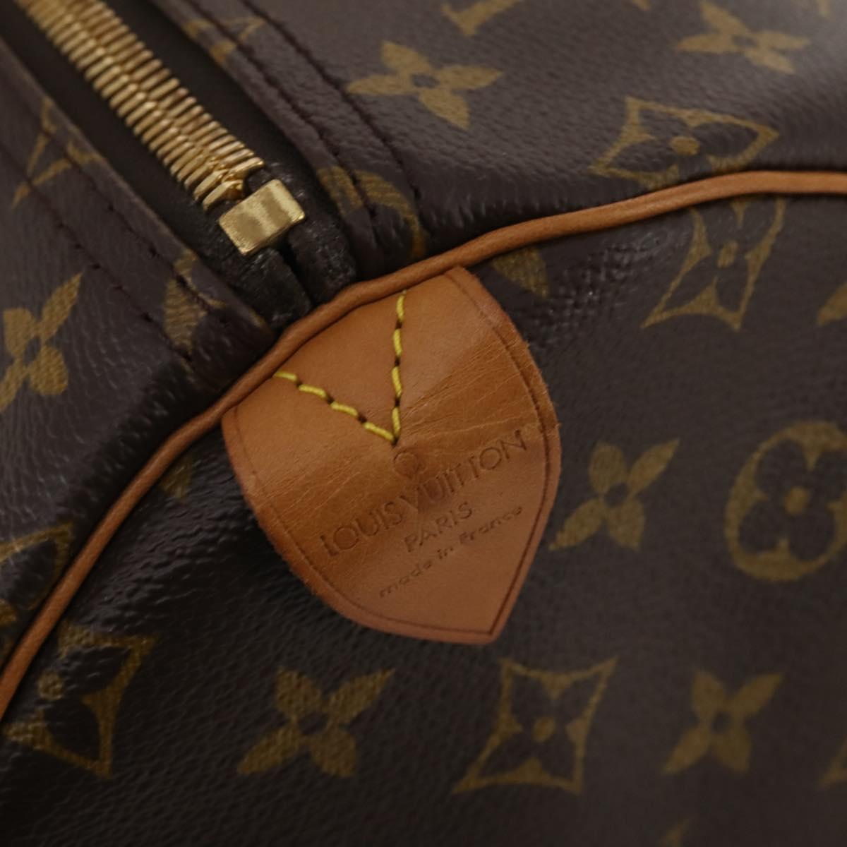 LOUIS VUITTON Monogram Keepall 55 Boston Bag M41424 LV Auth 196969V
