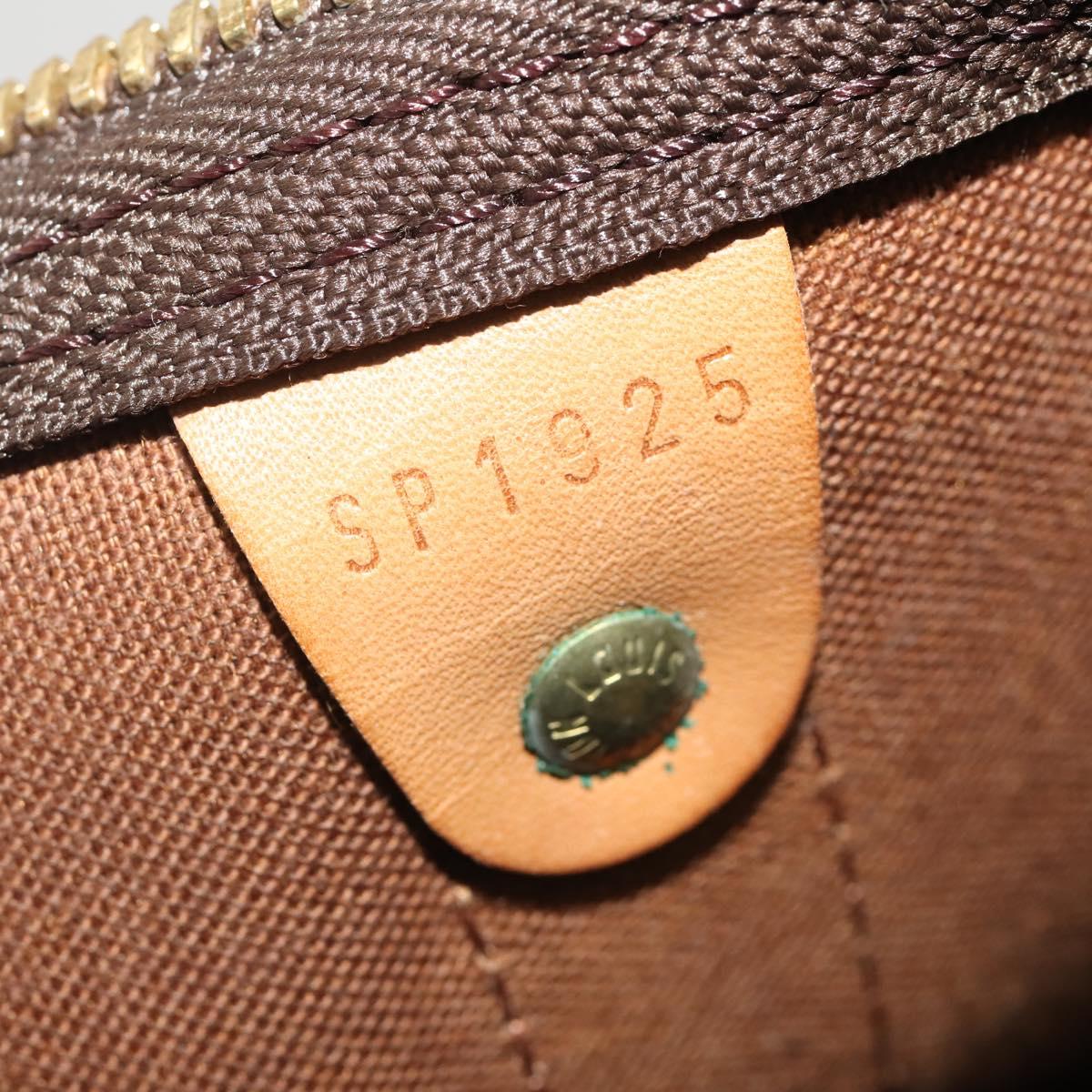LOUIS VUITTON Monogram Keepall 55 Boston Bag M41424 LV Auth 196969V