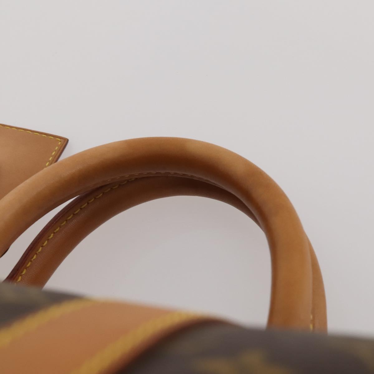 LOUIS VUITTON Monogram Keepall 55 Boston Bag M41424 LV Auth 196969V
